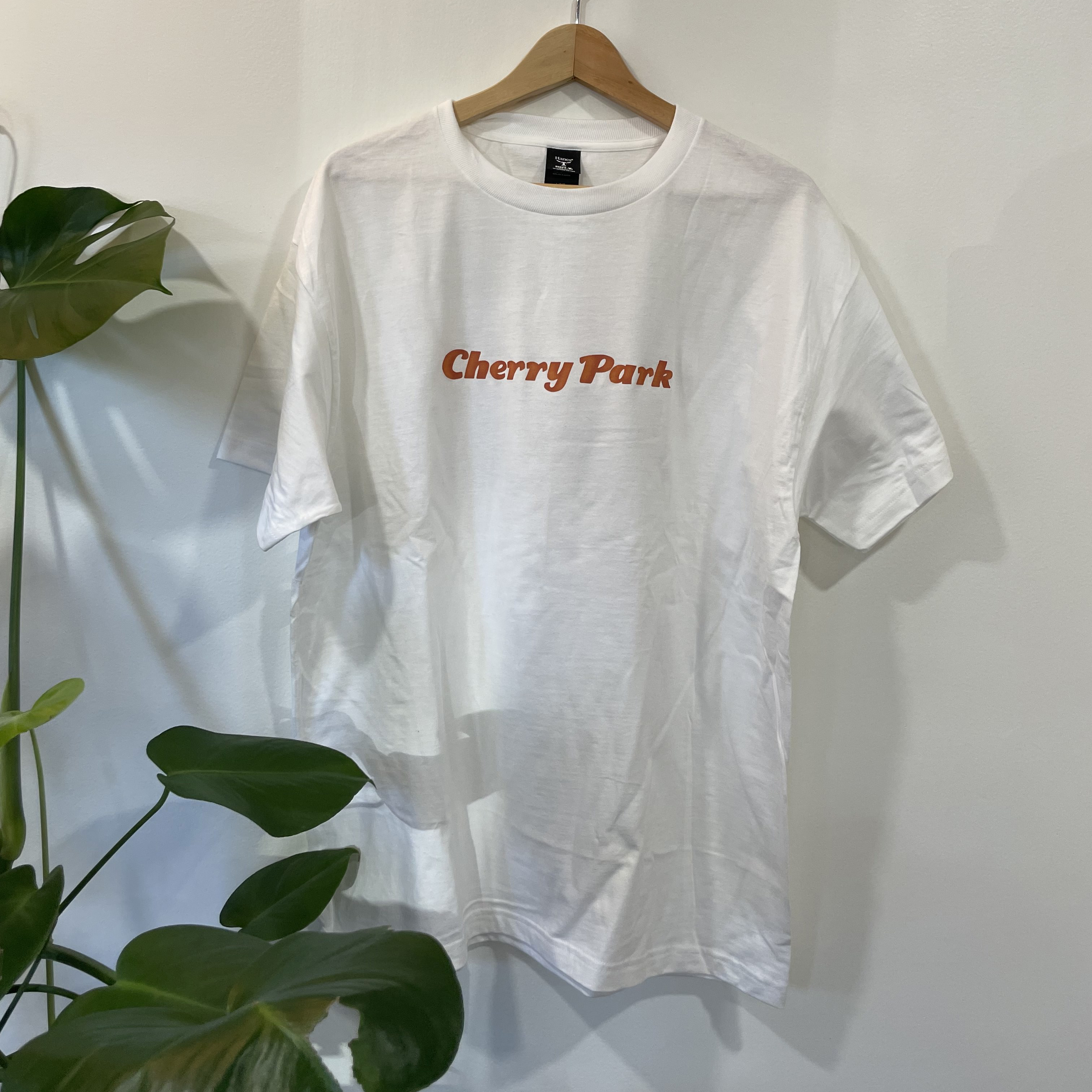 Cherry Park band's clothing merchandise style option: White Shirt